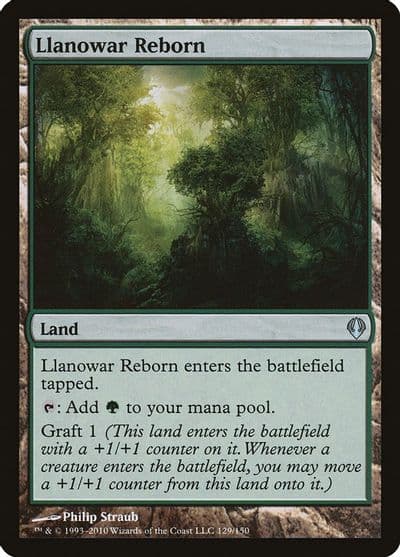 Llanowar Reborn Archenemy Magic card