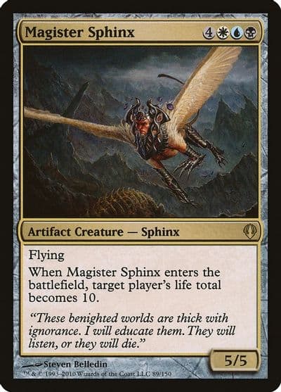 Magister Sphinx Archenemy Magic card
