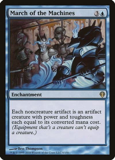 March of the Machines Archenemy Magic card