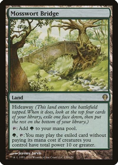 Mosswort Bridge Archenemy Magic card