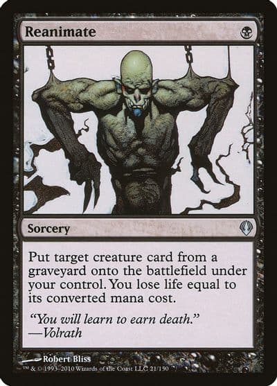 Reanimate Archenemy Magic card