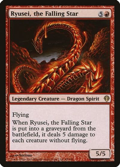 Ryusei the Falling Star Archenemy Magic card