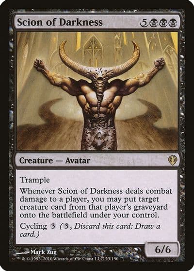 Scion of Darkness Archenemy Magic card
