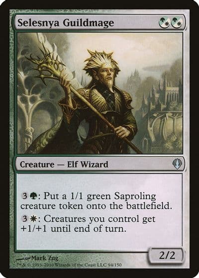 Selesnya Guildmage Archenemy Magic card