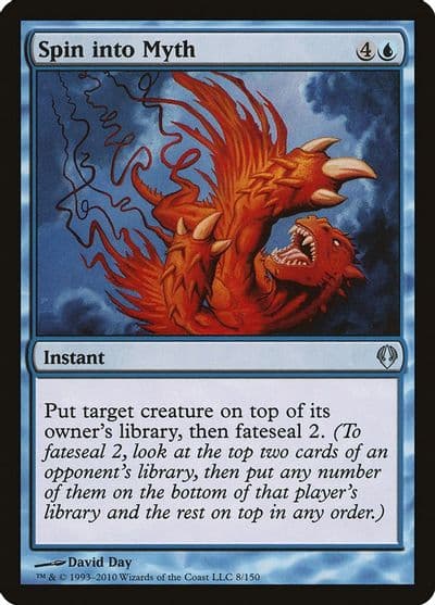 Spin into Myth Archenemy Magic card