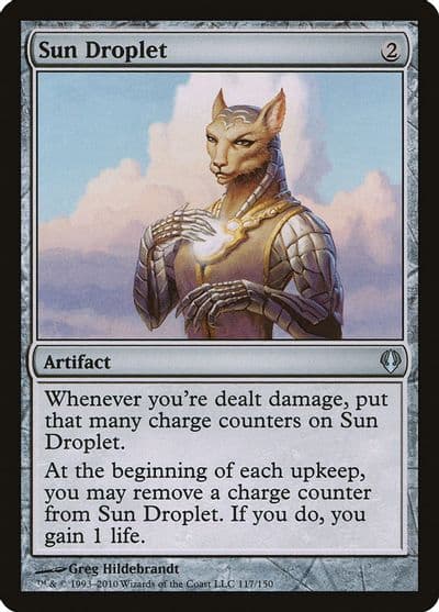 Sun Droplet Archenemy Magic card