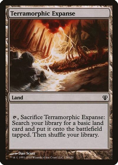 Terramorphic Expanse Archenemy Magic card