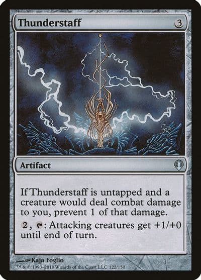 Thunderstaff Archenemy Magic card