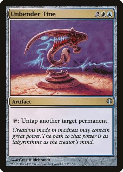 Unbender Tine Archenemy Magic card