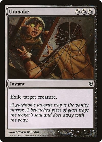 Unmake Archenemy Magic card