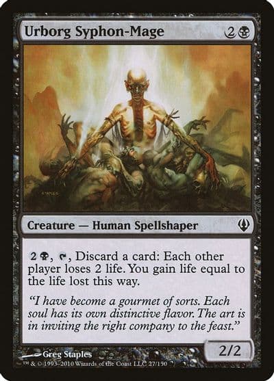 Urborg Syphon Mage Archenemy Magic card