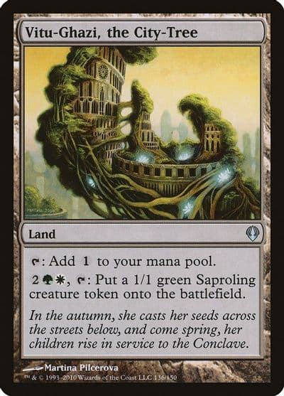 Vitu Ghazi the City Tree Archenemy Magic card