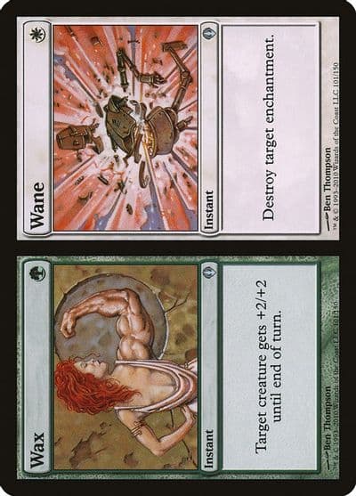 Wax Wane Archenemy Magic card