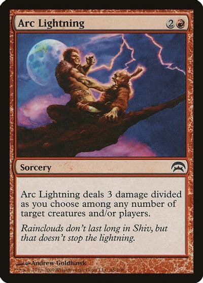 Arc Lightning Planechase Magic card