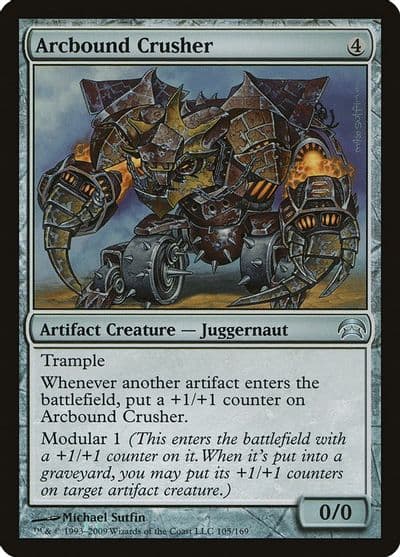 Arcbound Crusher Planechase Magic card