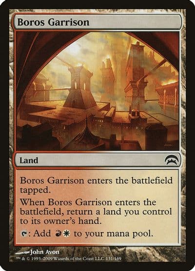 Boros Garrison Planechase Magic card