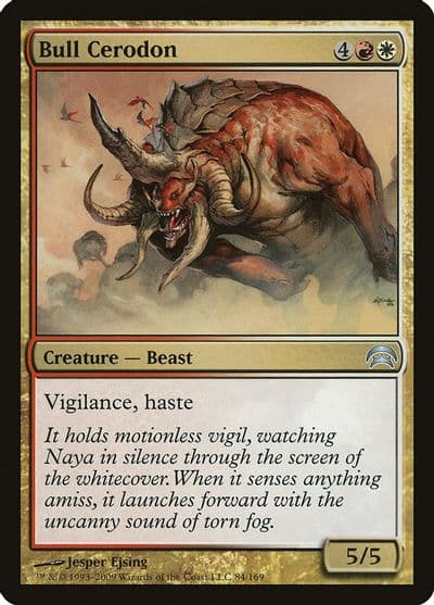 Bull Cerodon Planechase Magic card