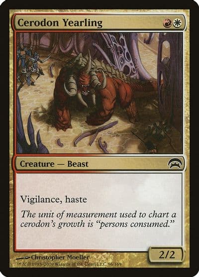 Cerodon Yearling Planechase Magic card