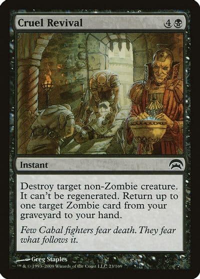 Cruel Revival Planechase Magic card