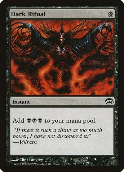 Dark Ritual Planechase Magic card