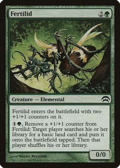 Fertilid Planechase Magic card