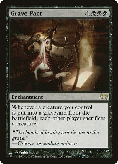 Grave Pact Planechase Magic card
