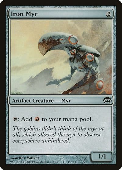 Iron Myr Planechase Magic card
