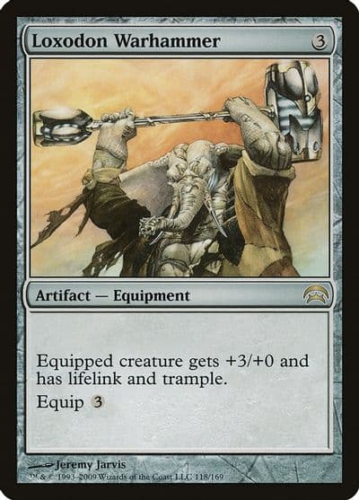 Loxodon Warhammer Planechase Magic card