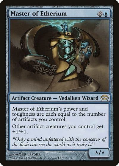 Master of Etherium Planechase Magic card