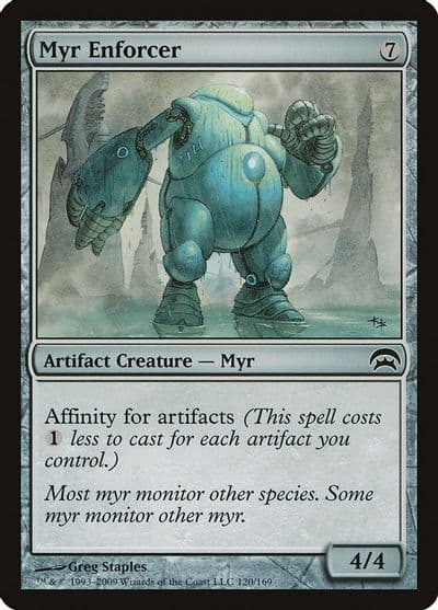 Myr Enforcer Planechase Magic card