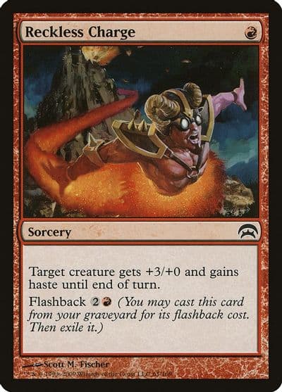 Reckless Charge Planechase Magic card