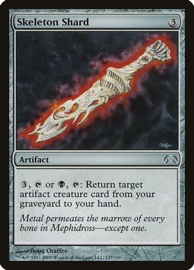 Skeleton Shard Planechase Magic card
