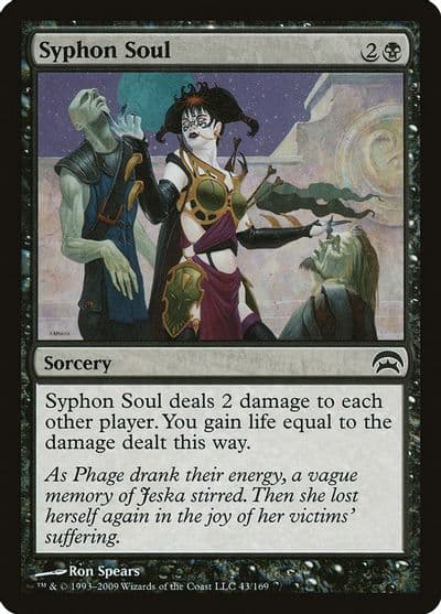 Syphon Soul Planechase Magic card
