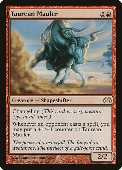 Taurean Mauler Planechase Magic card