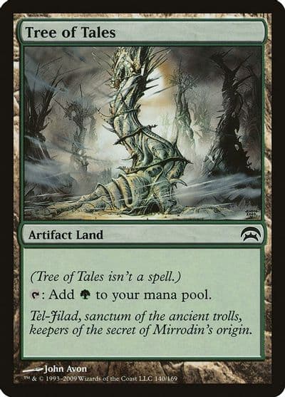 Tree of Tales Planechase Magic card