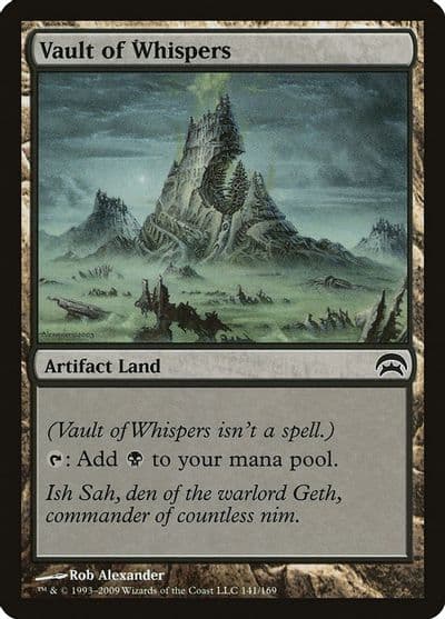 Vault of Whispers Planechase Magic card