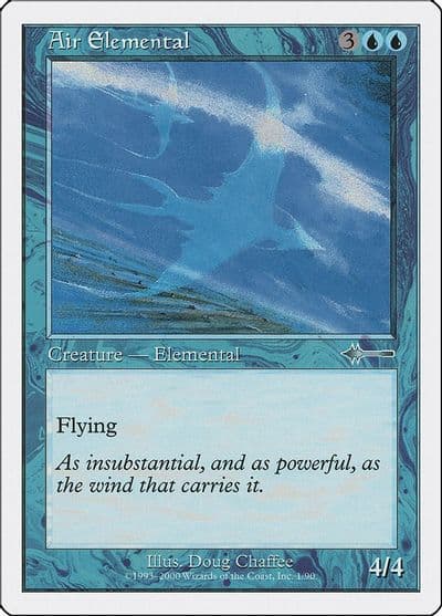Air Elemental Beatdown Box Set Magic card