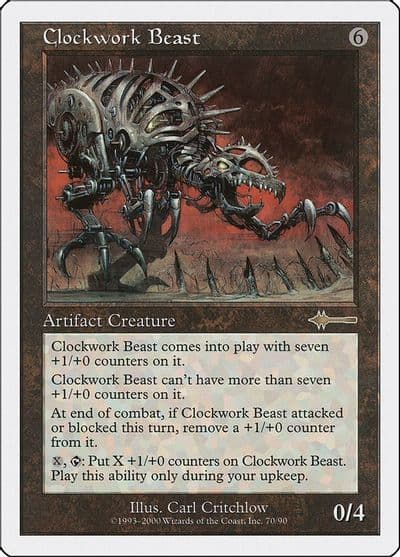 Clockwork Beast Beatdown Box Set Magic card