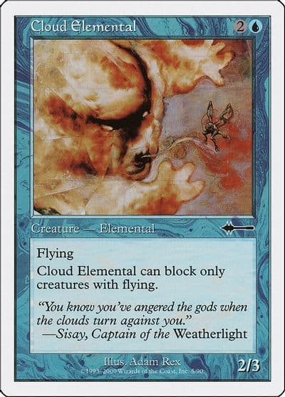 Cloud Elemental Beatdown Box Set Magic card