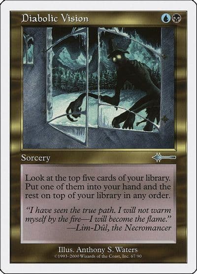 Diabolic Vision Beatdown Box Set Magic card
