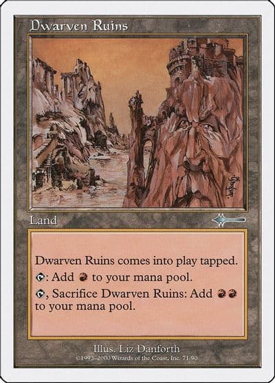 Dwarven Ruins Beatdown Box Set Magic card