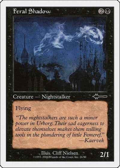 Feral Shadow Beatdown Box Set Magic card