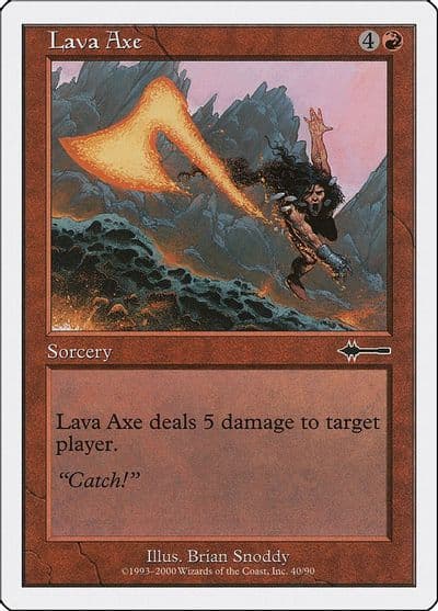Lava Axe Beatdown Box Set Magic card