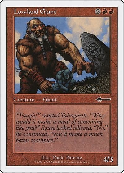 Lowland Giant Beatdown Box Set Magic card