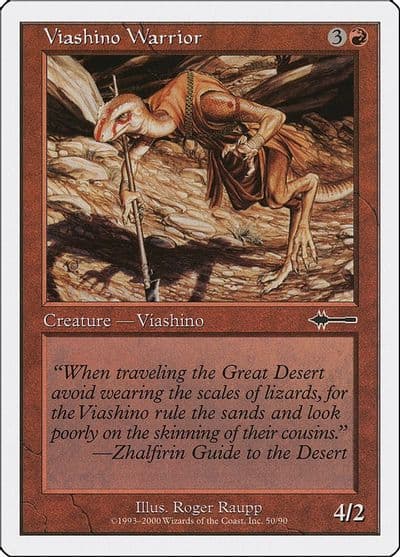 Viashino Warrior Beatdown Box Set Magic card
