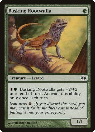 Basking Rootwalla Duel Decks: Garruk vs. Liliana Magic card
