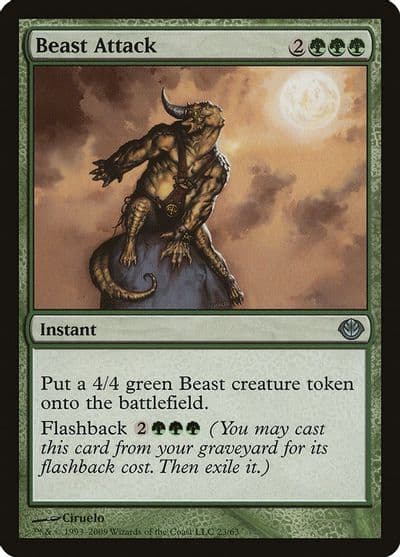 Beast Attack Duel Decks: Garruk vs. Liliana Magic card