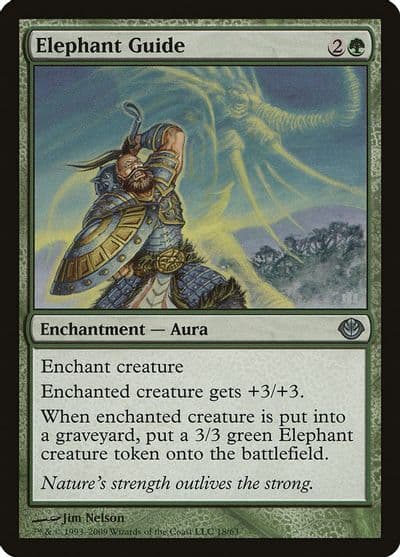 Elephant Guide Duel Decks: Garruk vs. Liliana Magic card