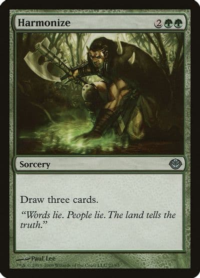 Harmonize Duel Decks: Garruk vs. Liliana Magic card