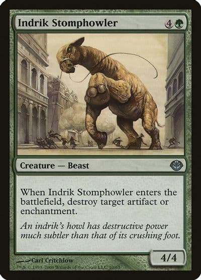 Indrik Stomphowler Duel Decks: Garruk vs. Liliana Magic card